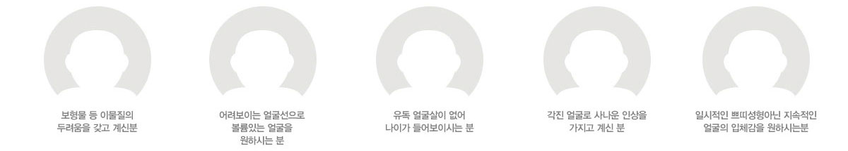 얼굴지방이식 이런분들에게 추천드립니다.